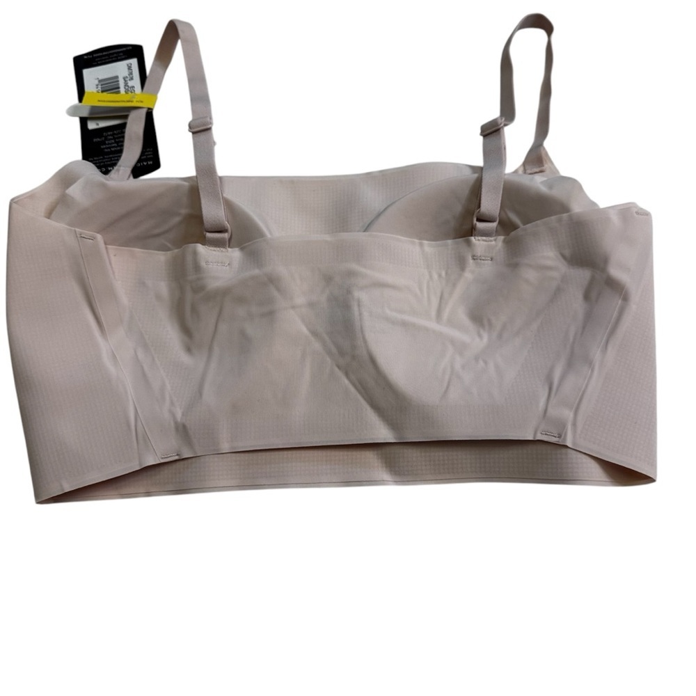 Maidenform Comfort Devotion Wireless Bra Sand Dune Beige Size Medium Seamless - Picture 8 of 9